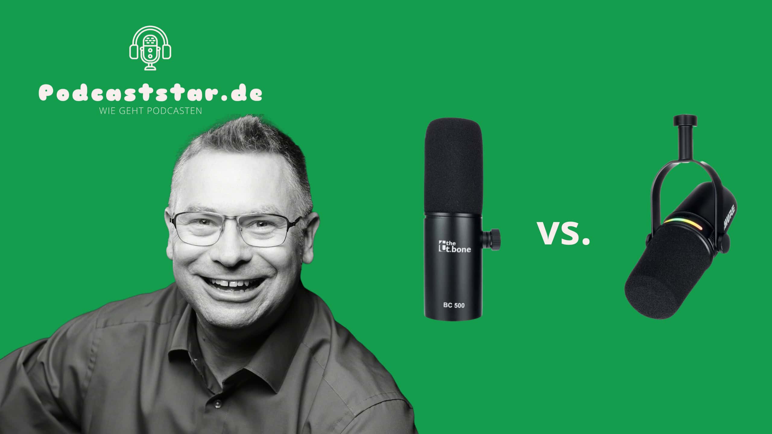 tbone BC500 versus Shure MV 7